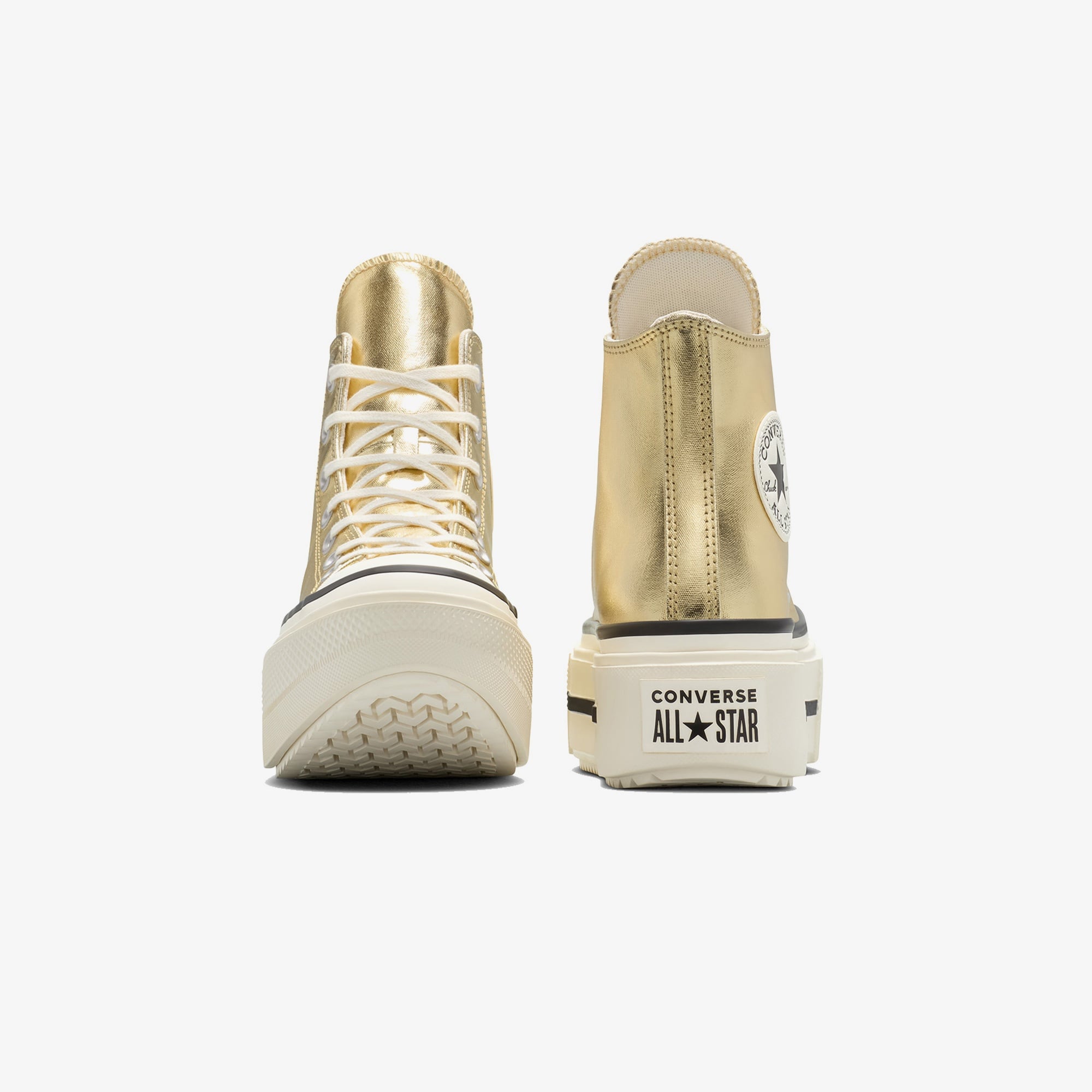 Converse Chuck Taylor All Star Lift Double Stack Unisex Altın Sneaker