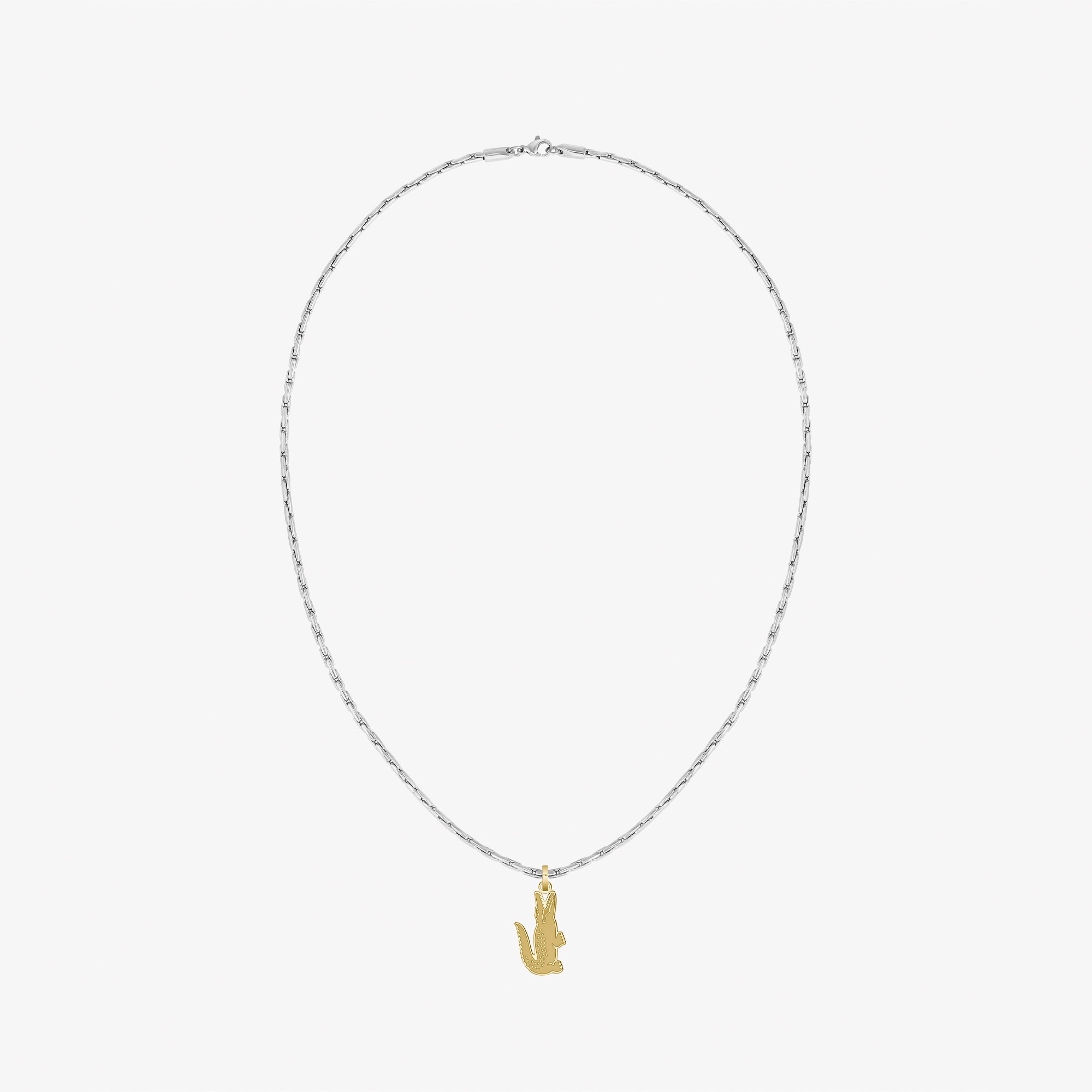 Lacoste Metropole Erkek Gri Kolye