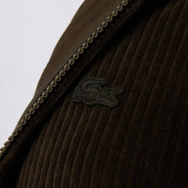  Lacoste Kadın Regular Fit Kapüşonlu Haki Sweatshirt