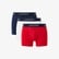 Lacoste Erkek 3'lü Renkli Boxer