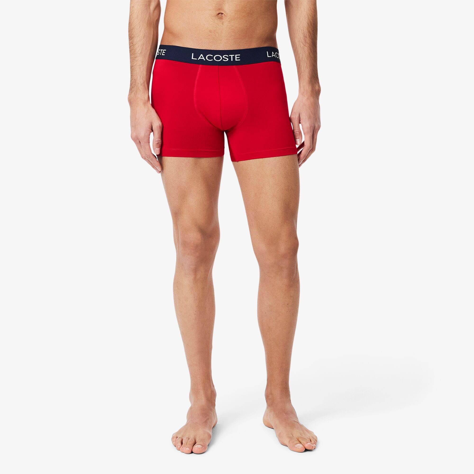 Lacoste Erkek 3'lü Renkli Boxer