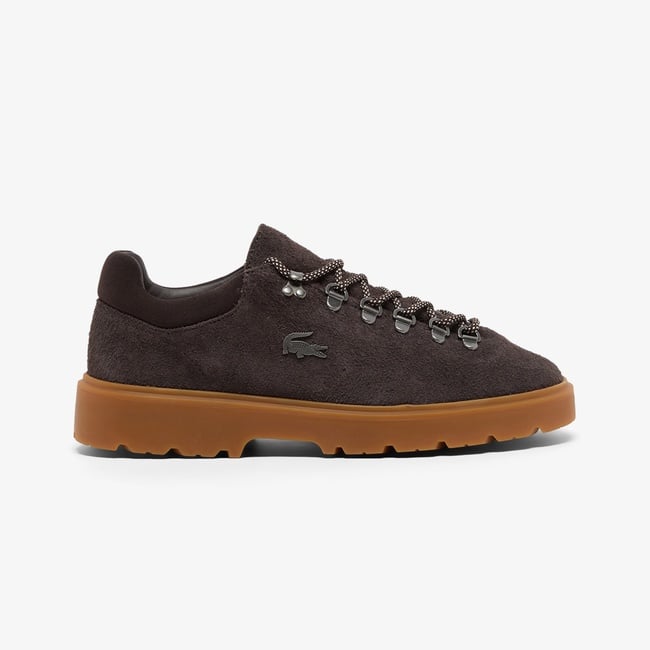  Lacoste Baseshot Winter Erkek Kahverengi Sneaker