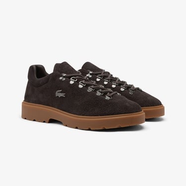  Lacoste Baseshot Winter Erkek Kahverengi Sneaker