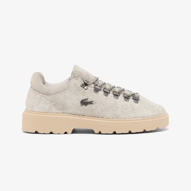  Lacoste Baseshot Winter Kadın Krem Sneaker