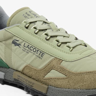  Lacoste Elite Active Erkek Haki Sneaker