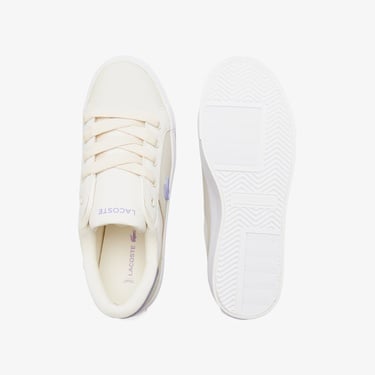  Lacoste Ziane Platform Kadın Krem Sneaker