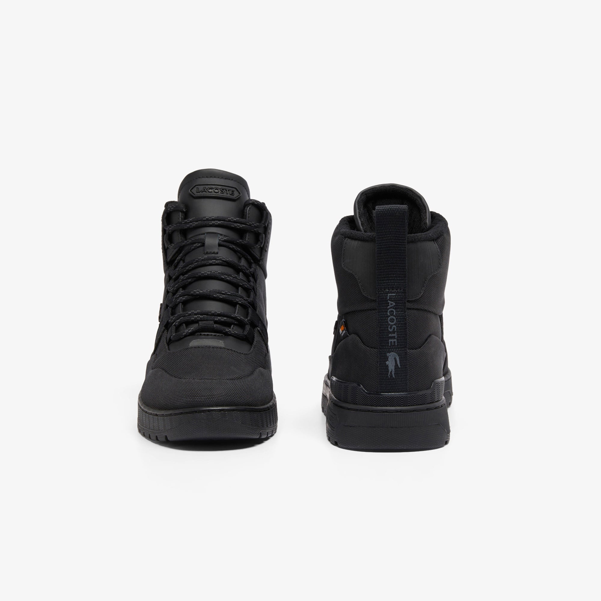 Lacoste T-Clip Winter Mid Erkek Siyah Bot