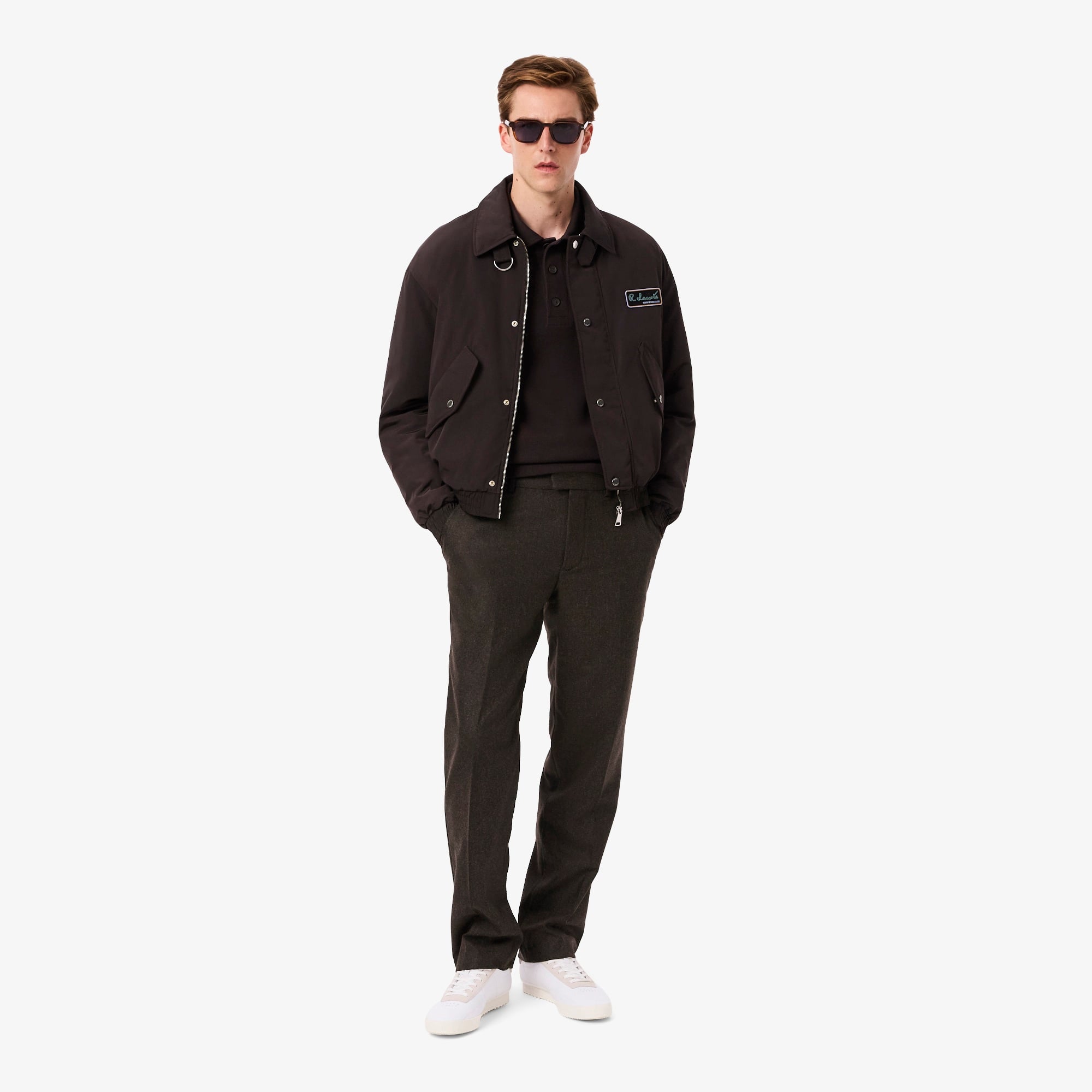 Lacoste Erkek Straight Fit Kahverengi Pantolon