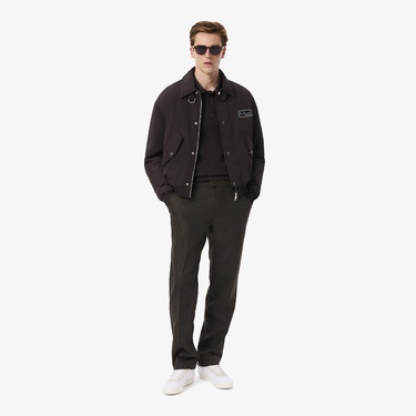  Lacoste Erkek Straight Fit Kahverengi Pantolon