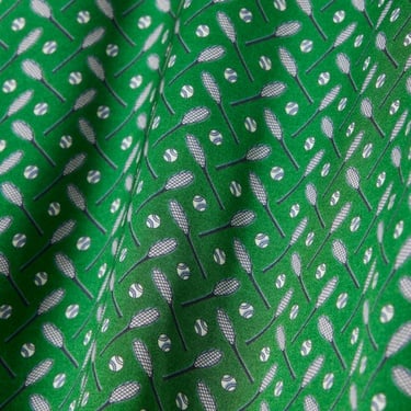  Lacoste Runway Kadın Dik Yaka Desenli Yeşil Elbise