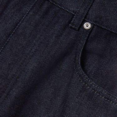 Lacoste Runway Kadın Straight Fit Lacivert Jean Pantolon