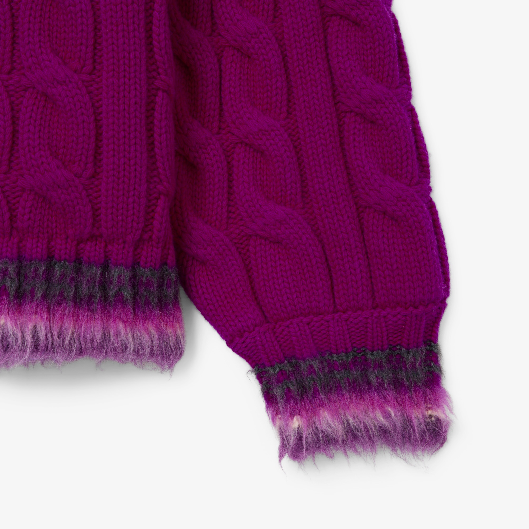 Lacoste Runway Erkek Regular Fit Polo Yaka Pembe Yün Kazak