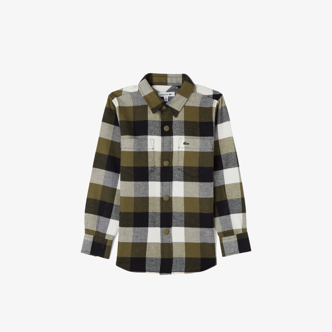  Çocuk Haki Gömlek