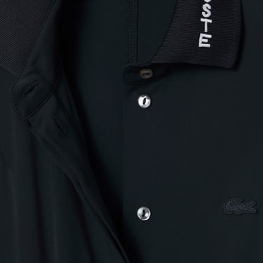  Lacoste Runway Kadın Polo Yaka Koyu Yeşil Elbise