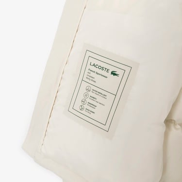  Lacoste Erkek Relaxed Fit Kapüşonlu Krem Mont