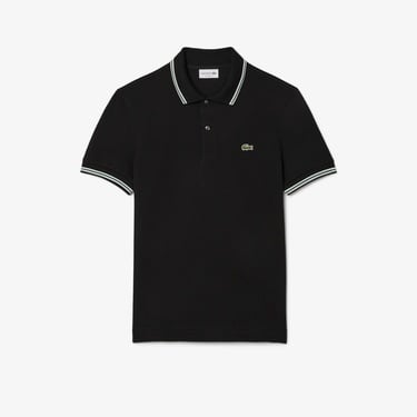  Lacoste L.12.12 Erkek Regular Fit Siyah Polo