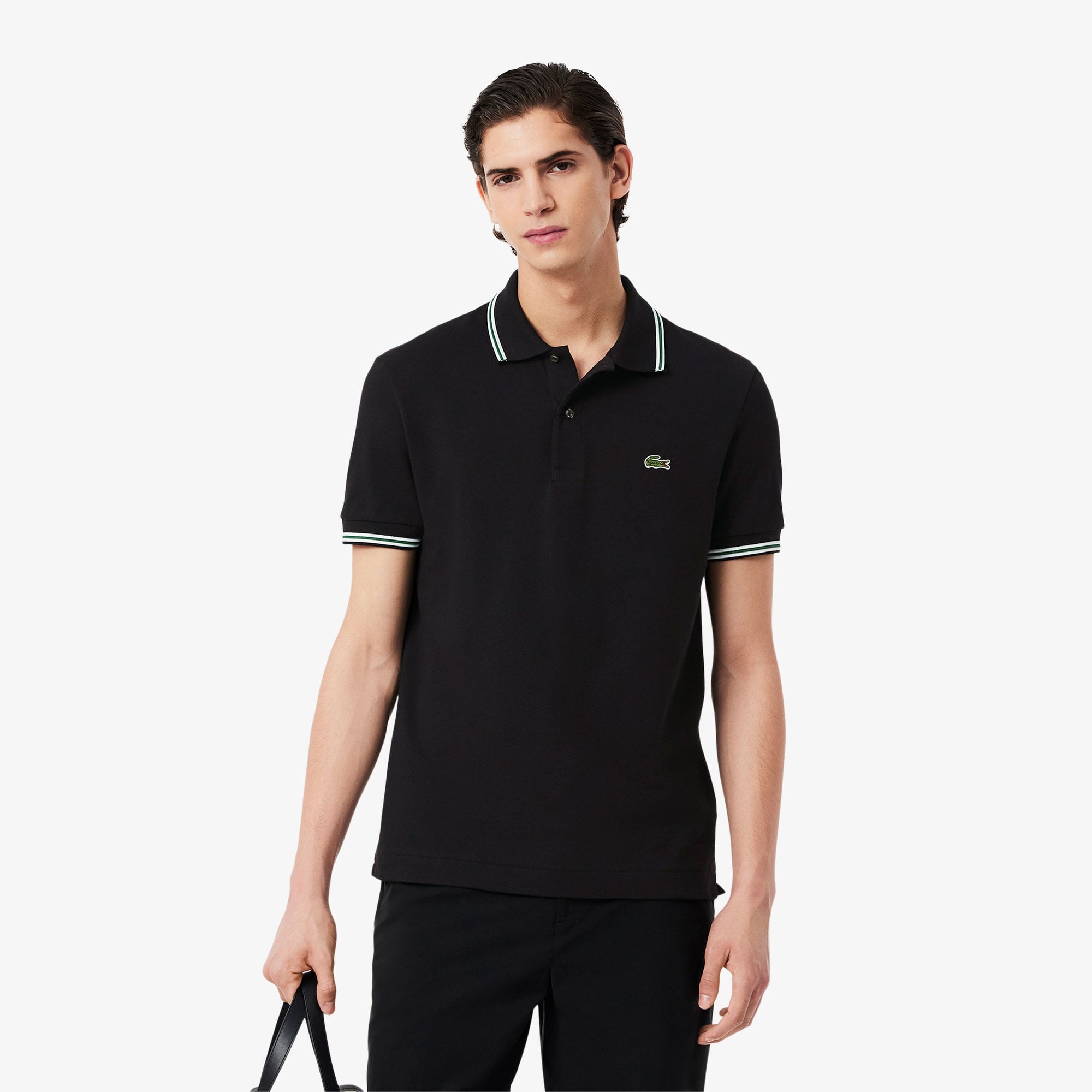 Lacoste L.12.12 Erkek Regular Fit Siyah Polo