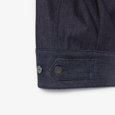  Lacoste Runway Erkek Regular Fit Gömlek Yaka Denim Lacivert Ceket