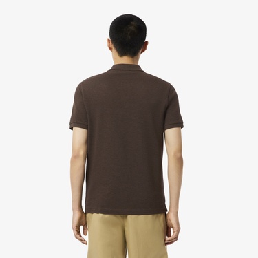  Lacoste L.12.12 Erkek Slim Fit Kahverengi Polo