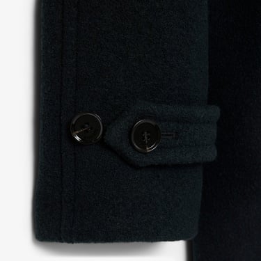  Lacoste Runway Erkek Oversize Fit Yün Haki Kaban