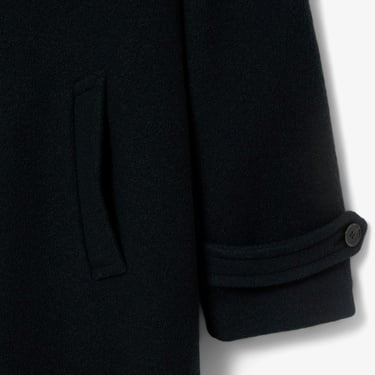  Lacoste Runway Erkek Oversize Fit Yün Haki Kaban