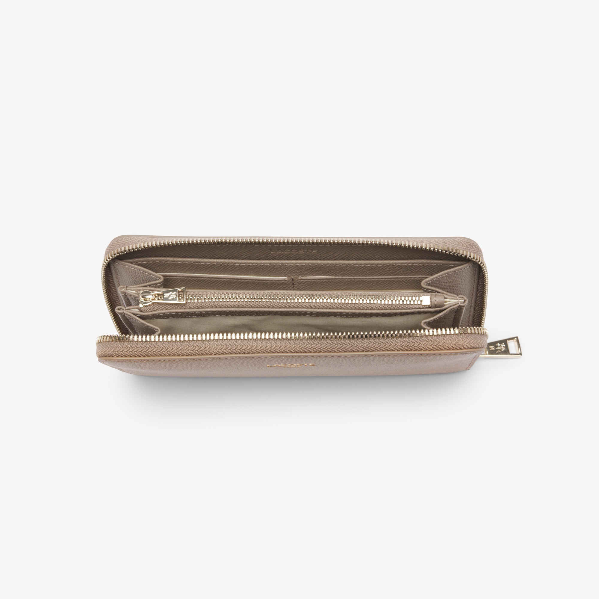 Lacoste Kadın Deri Bej Cüzdan