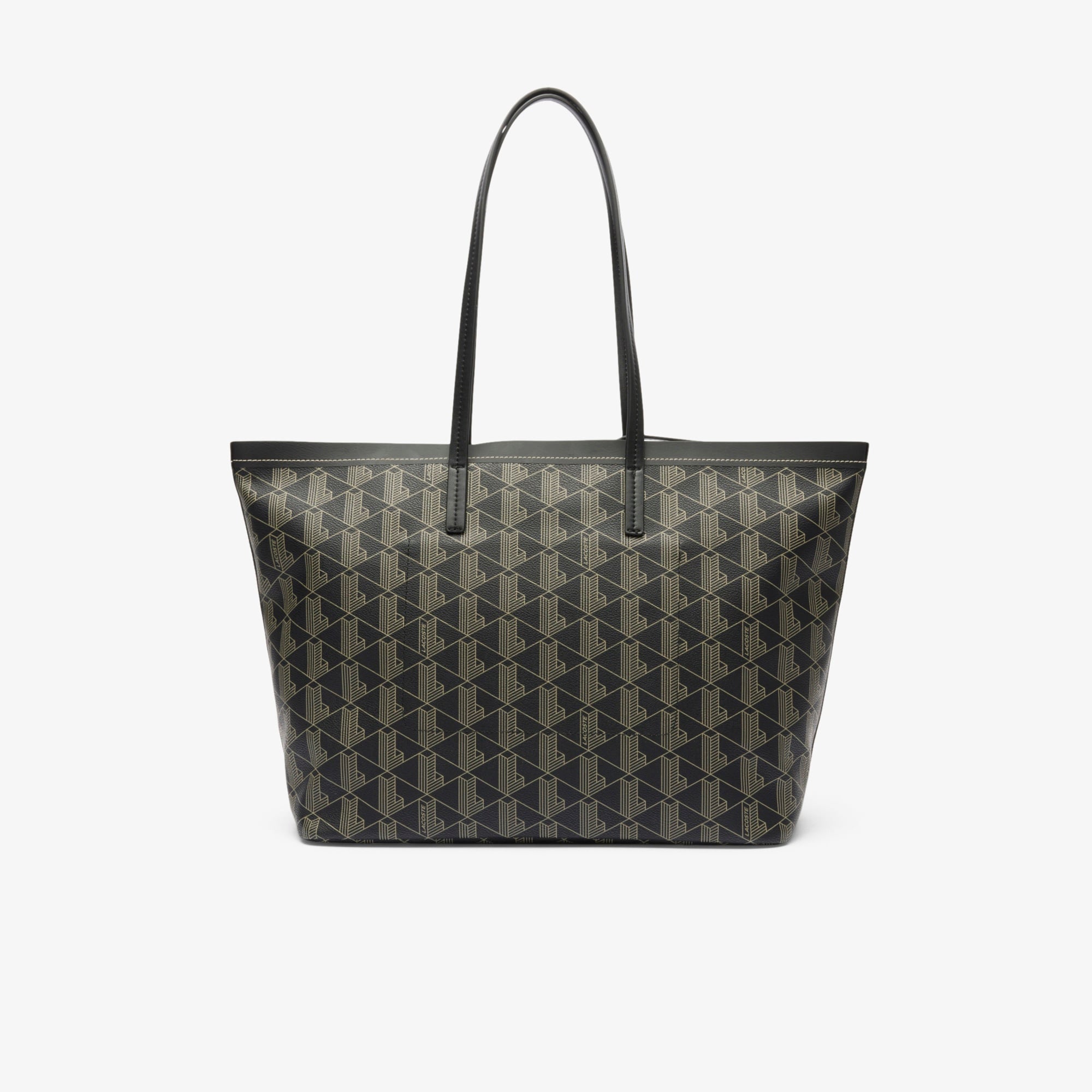 Lacoste Zely Kadın Monogram Siyah Omuz Çantası