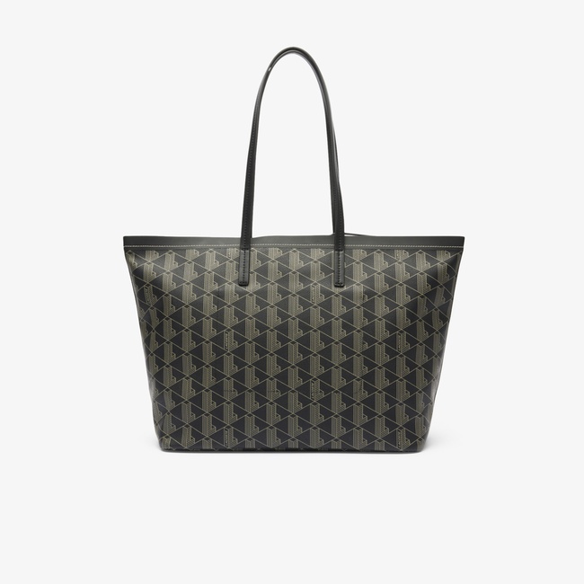  Lacoste Zely Kadın Monogram Siyah Omuz Çantası