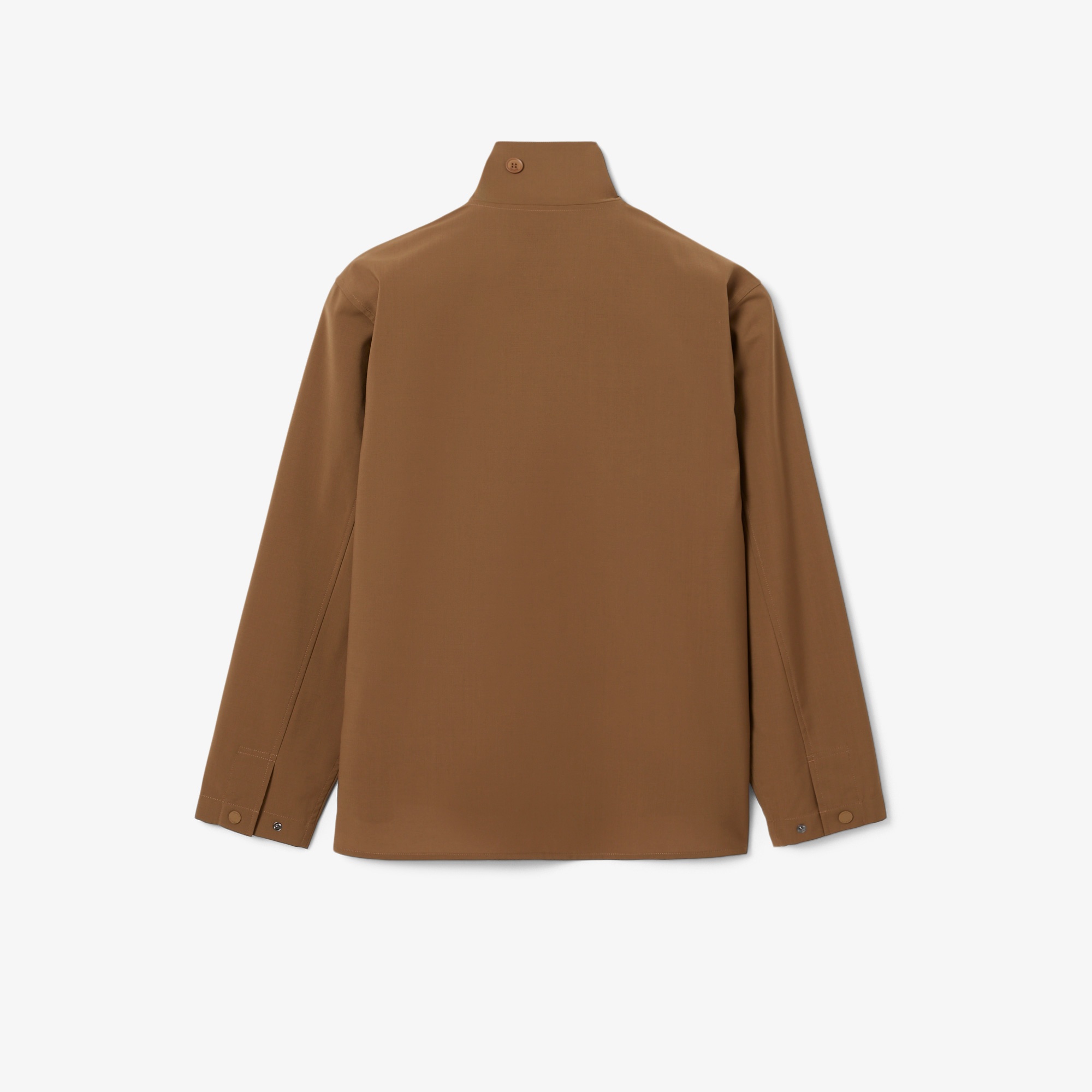 Lacoste Runway Erkek Regular Fit Dik Yaka Kahverengi Ceket