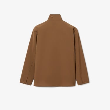  Lacoste Runway Erkek Regular Fit Dik Yaka Kahverengi Ceket