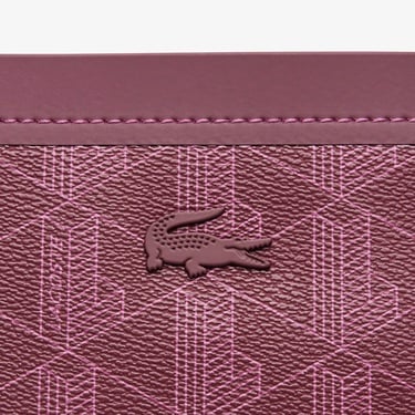  Lacoste Zely Kadın Monogram Bordo Omuz Çantası
