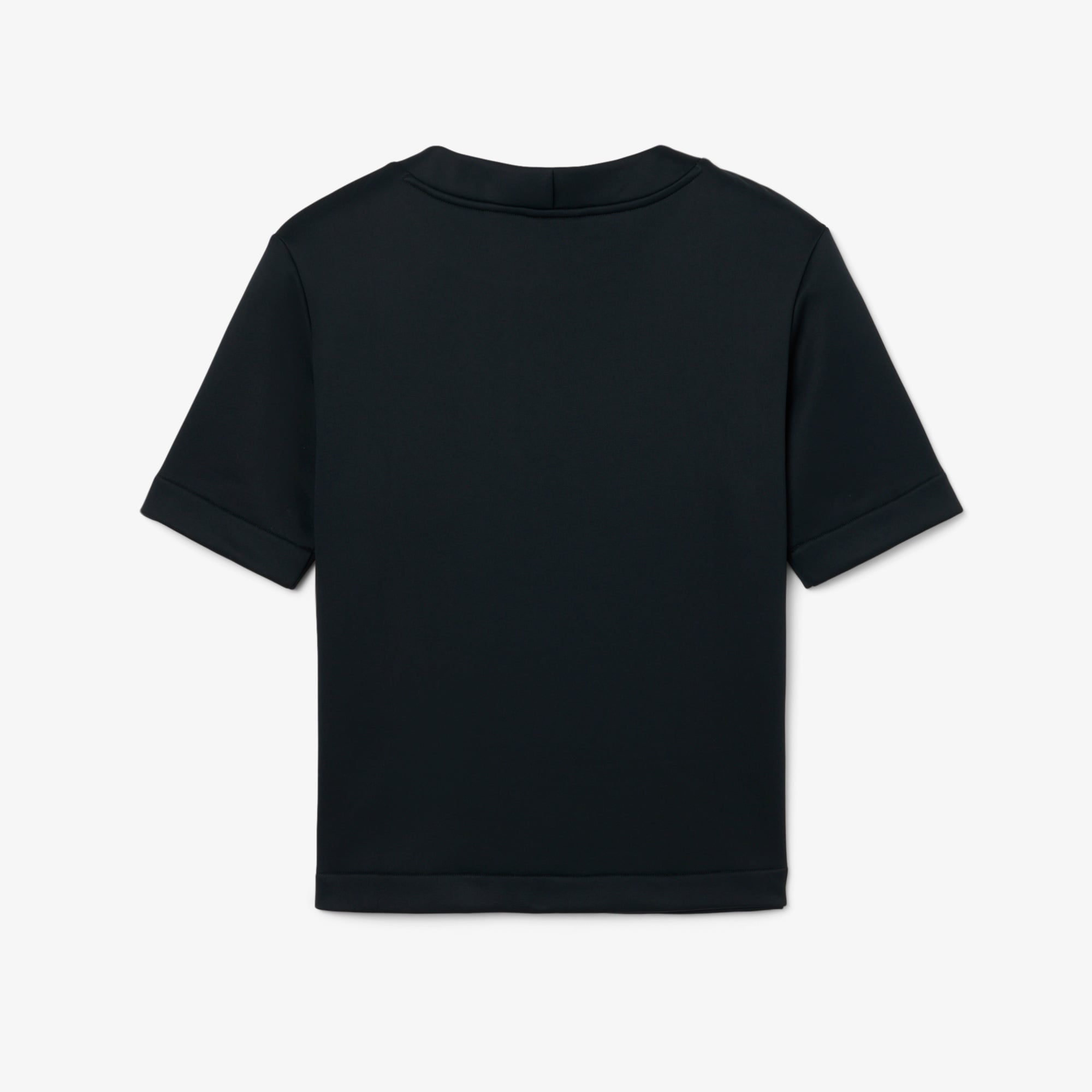 Lacoste Runway Unisex Relaxed Fit Bisiklet Yaka Baskılı Koyu Yeşil T-Shirt