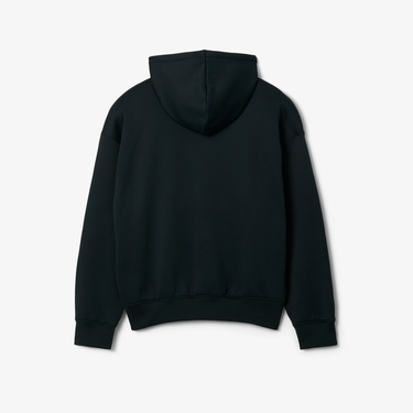  Lacoste Runway Erkek Oversize Fit Kapüşonlu Koyu Yeşil Sweatshirt