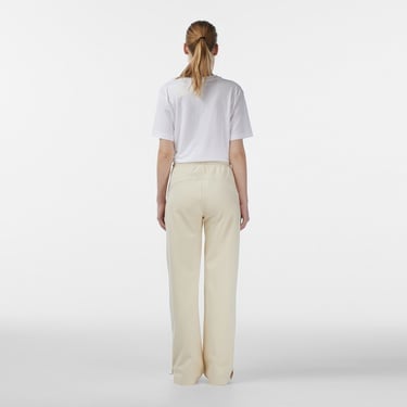  Lacoste Kadın Straight Fit Krem Eşofman Altı