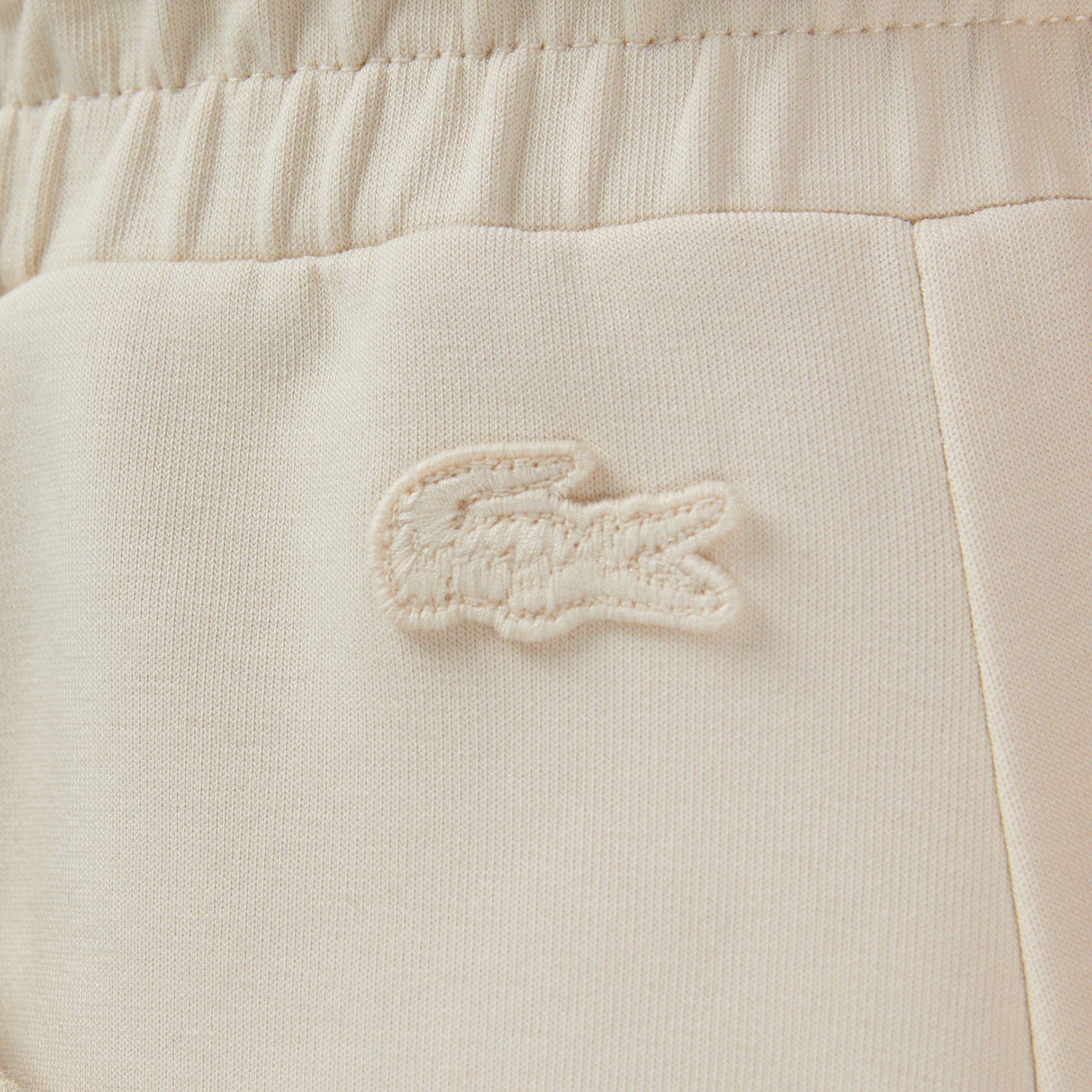 Lacoste Kadın Straight Fit Krem Eşofman Altı