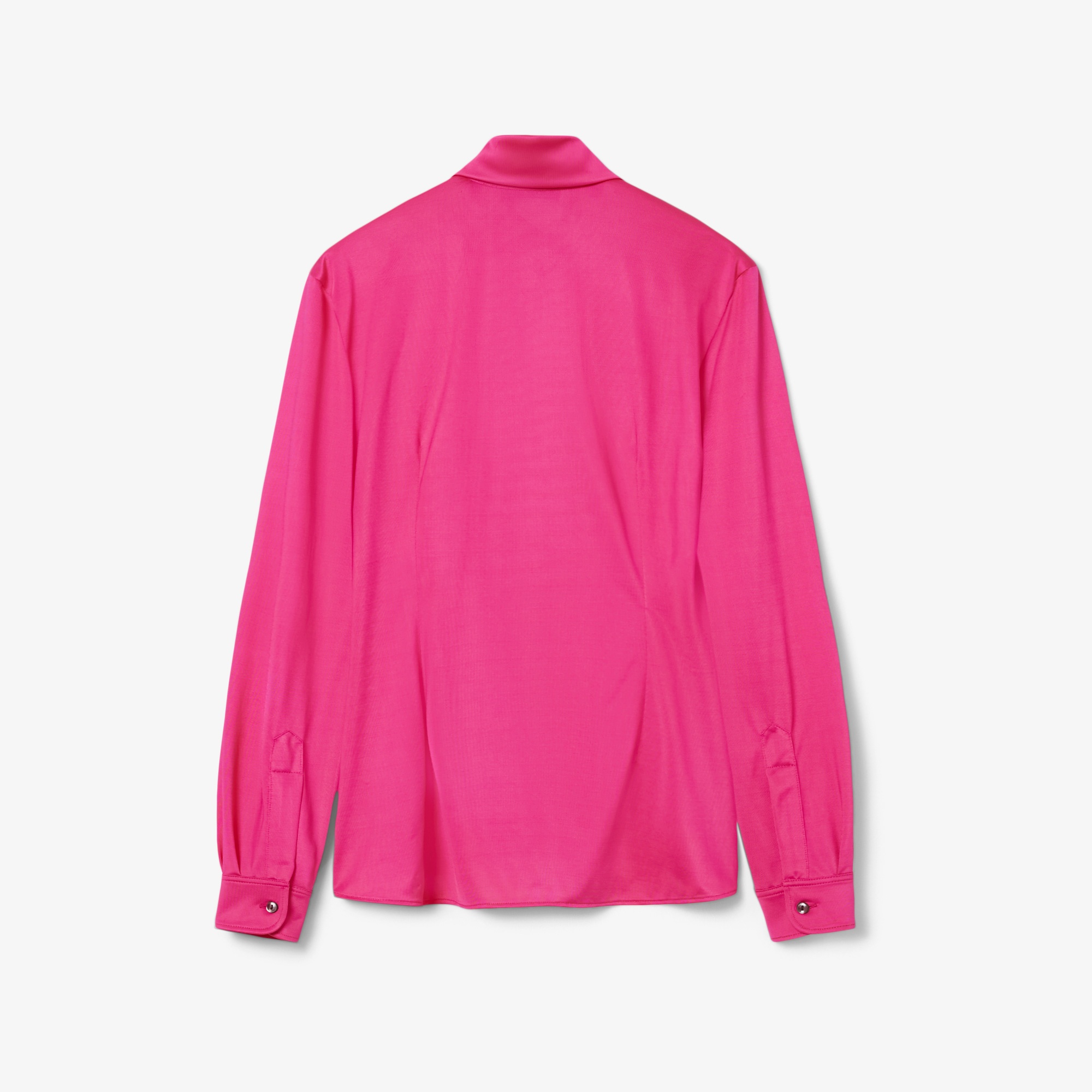 Lacoste Runway Kadın Slim Fit Pembe Gömlek