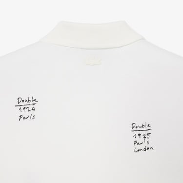  Lacoste Runway Erkek Loose Fit Baskılı Polo