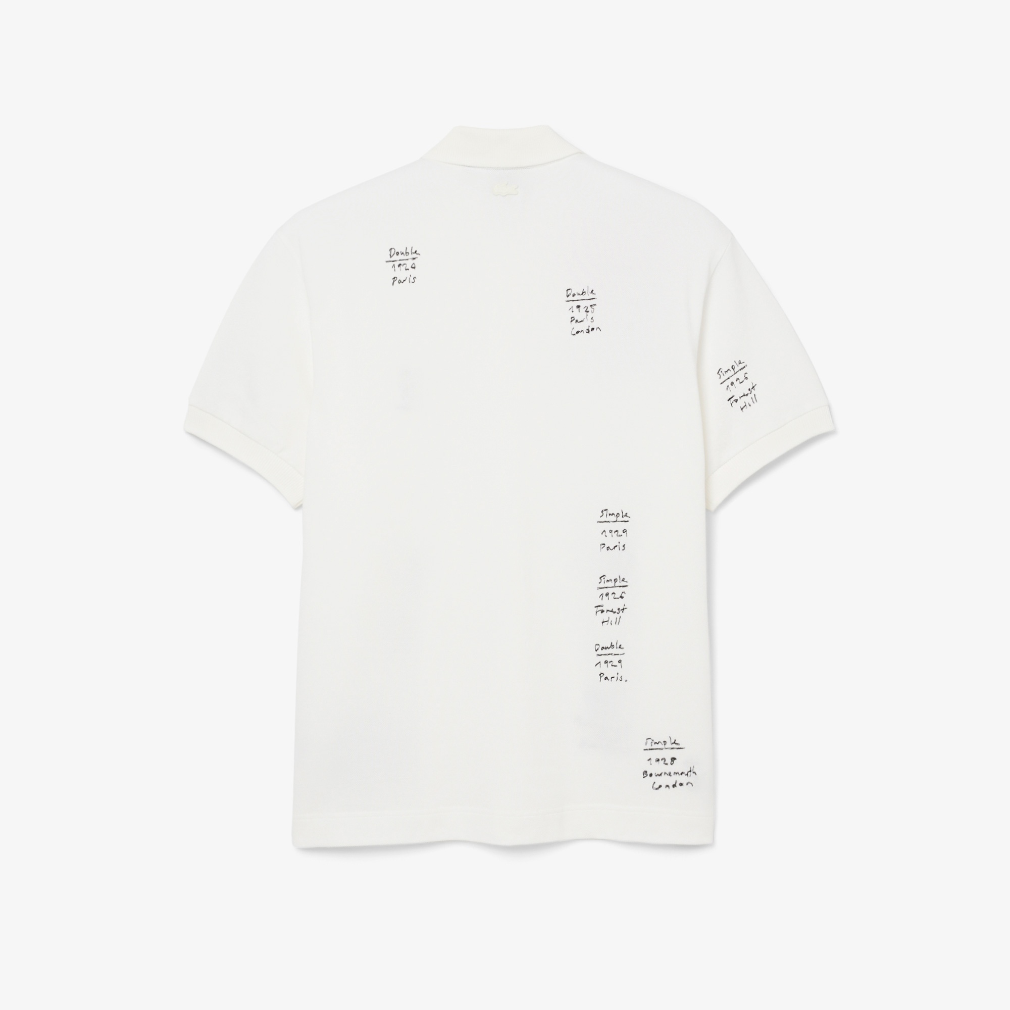 Lacoste Runway Erkek Loose Fit Baskılı Polo