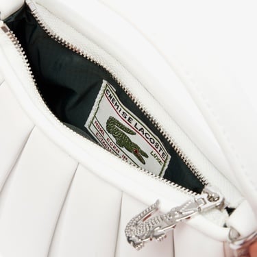  Lacoste Runway Mini Lenglen Kadın Beyaz Omuz Çantası