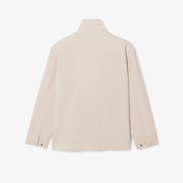  Lacoste Runway Kadın Dik Yaka Kahverengi Ceket