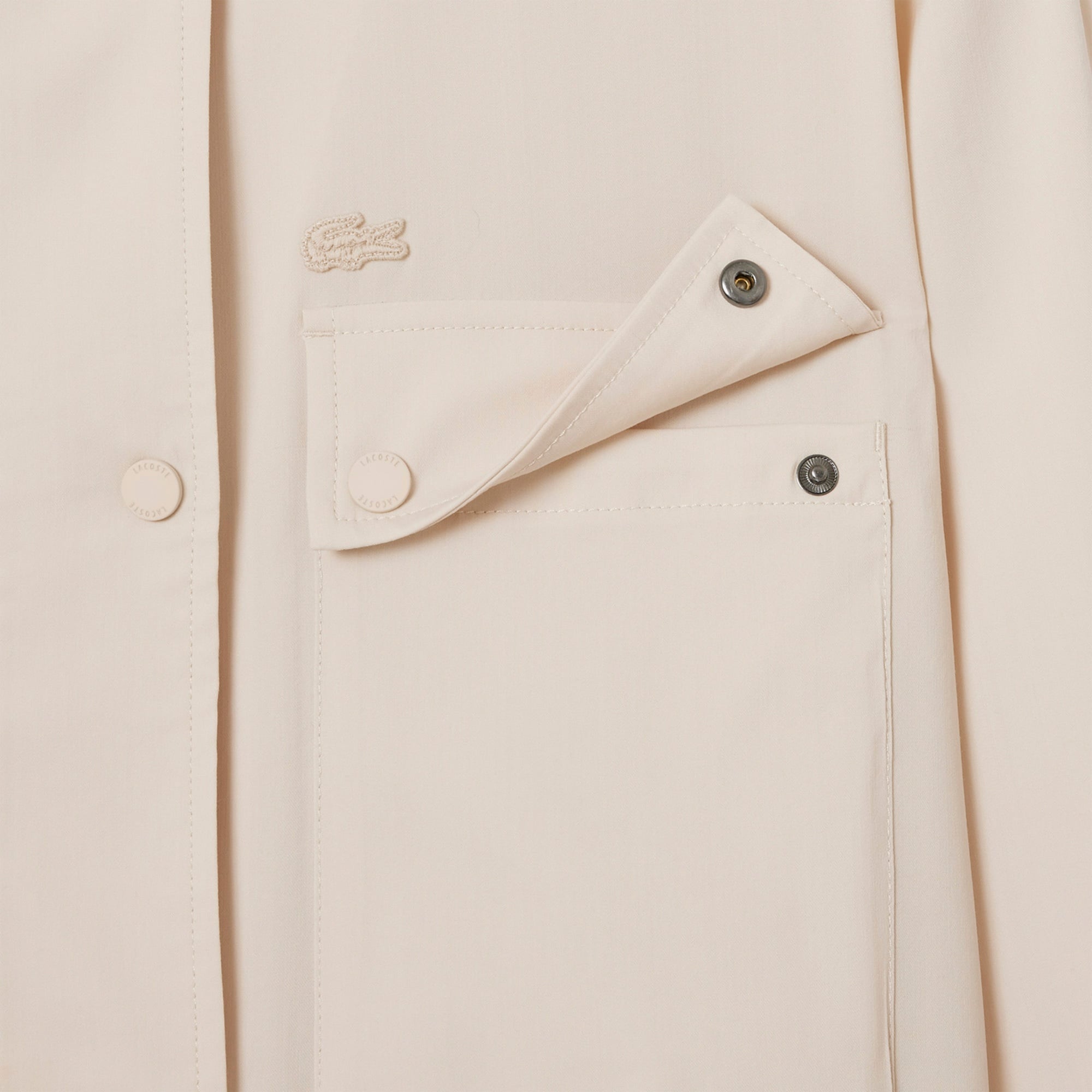 Lacoste Runway Kadın Dik Yaka Kahverengi Ceket