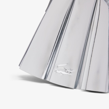  Lacoste Runway Mini Lenglen Kadın Gri Omuz Çantası