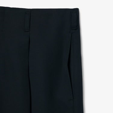  Lacoste Runway Erkek Relaxed Fit Yün Koyu Yeşil Pantolon