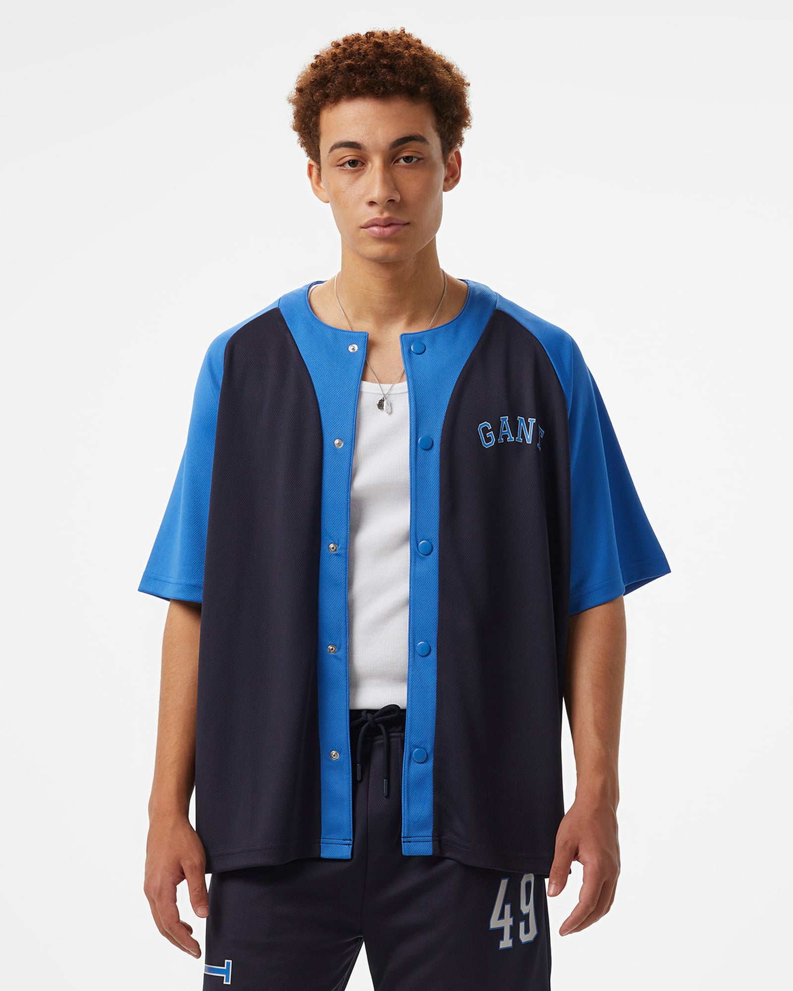  GANT Erkek Lacivert Gömlek