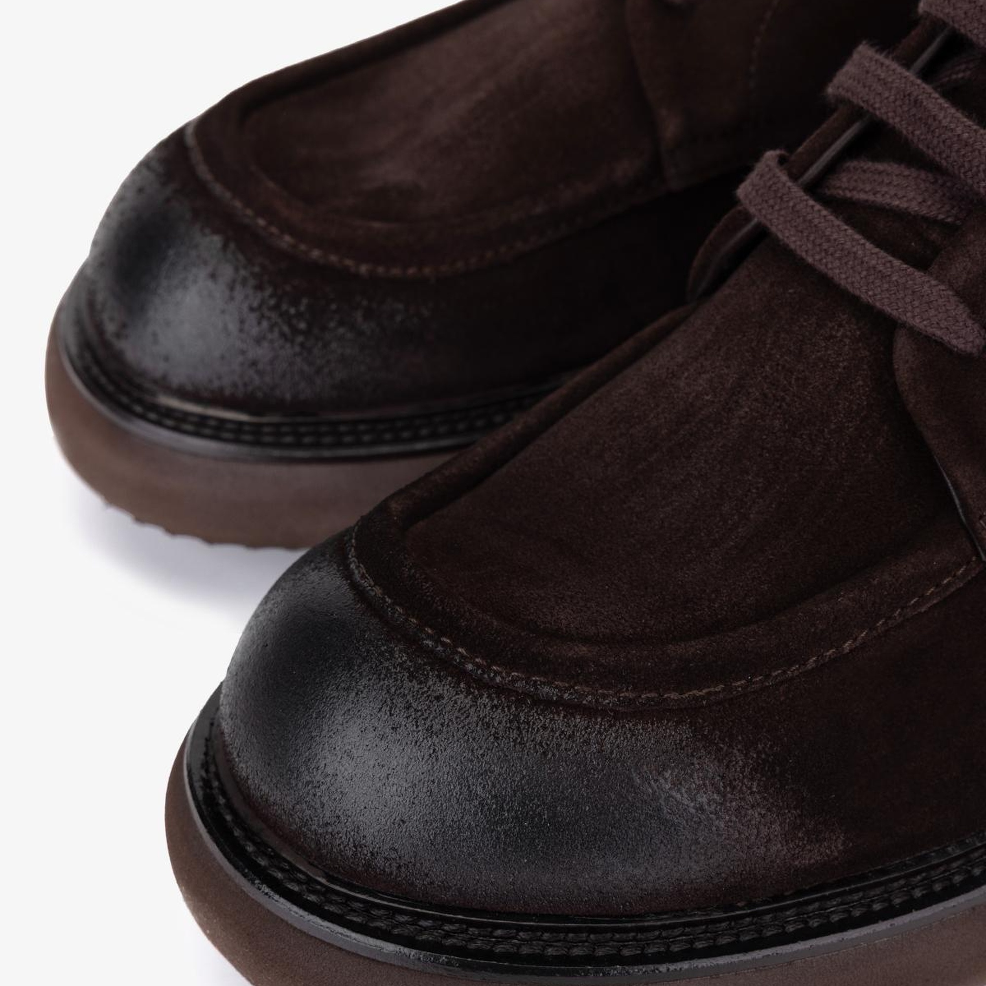 Valmenti Erkek Hakiki Deri Kahverengi Casual Bot