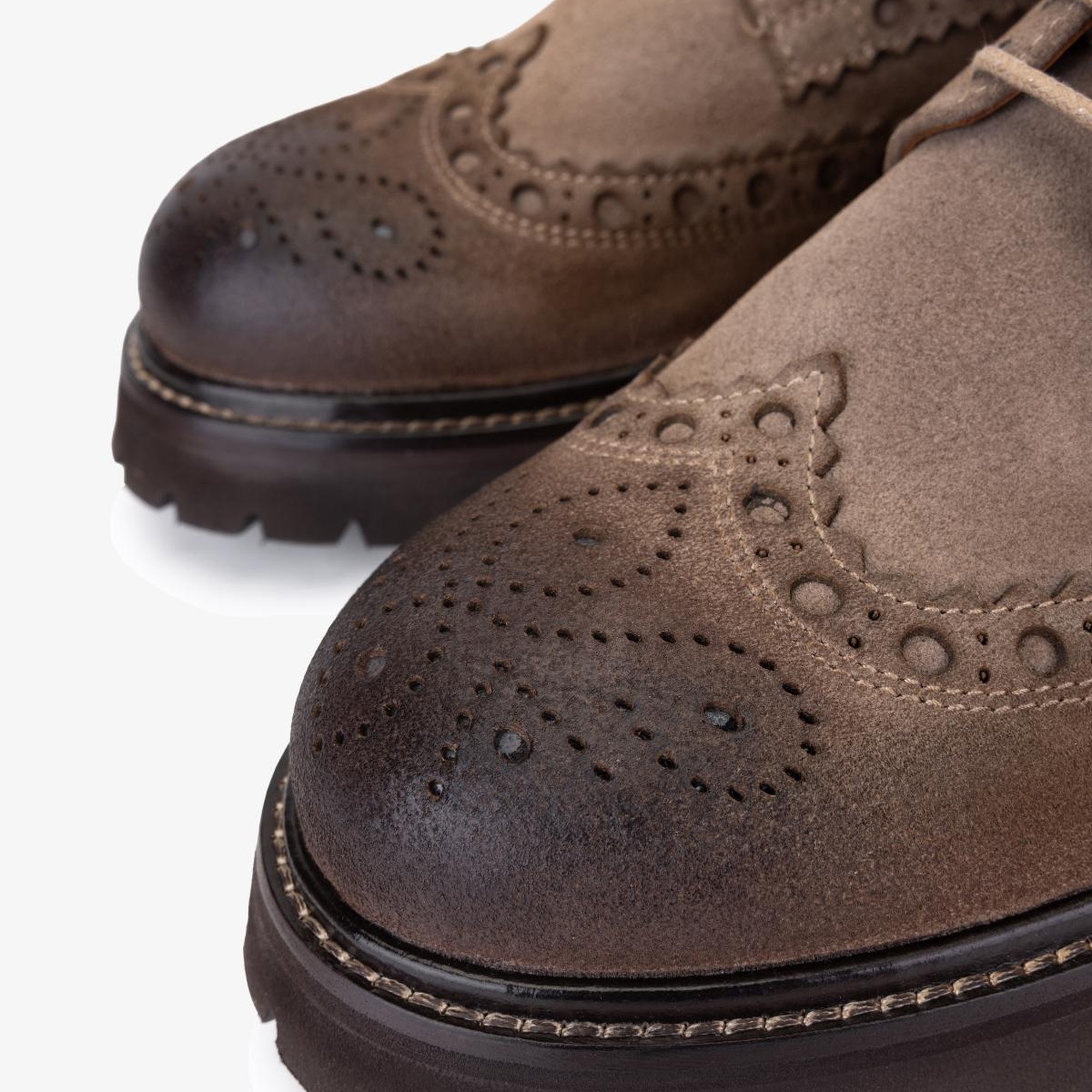 Valmenti Erkek Hakiki Deri Bej Süet Casual Ayakkabı