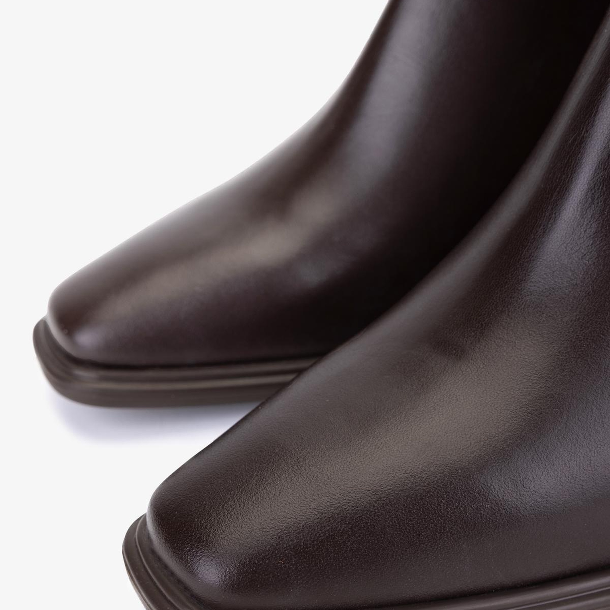 Valmenti Kadın Hakiki Deri Kahverengi Topuklu Bot