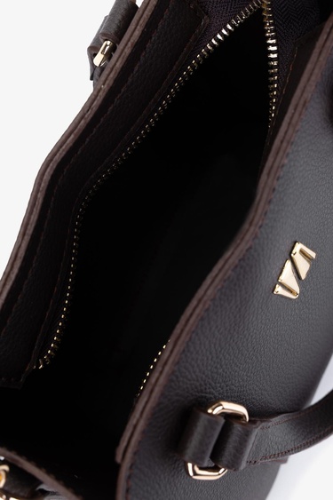  Valmenti Kadın Suni Deri Kahverengi Postacı Çanta