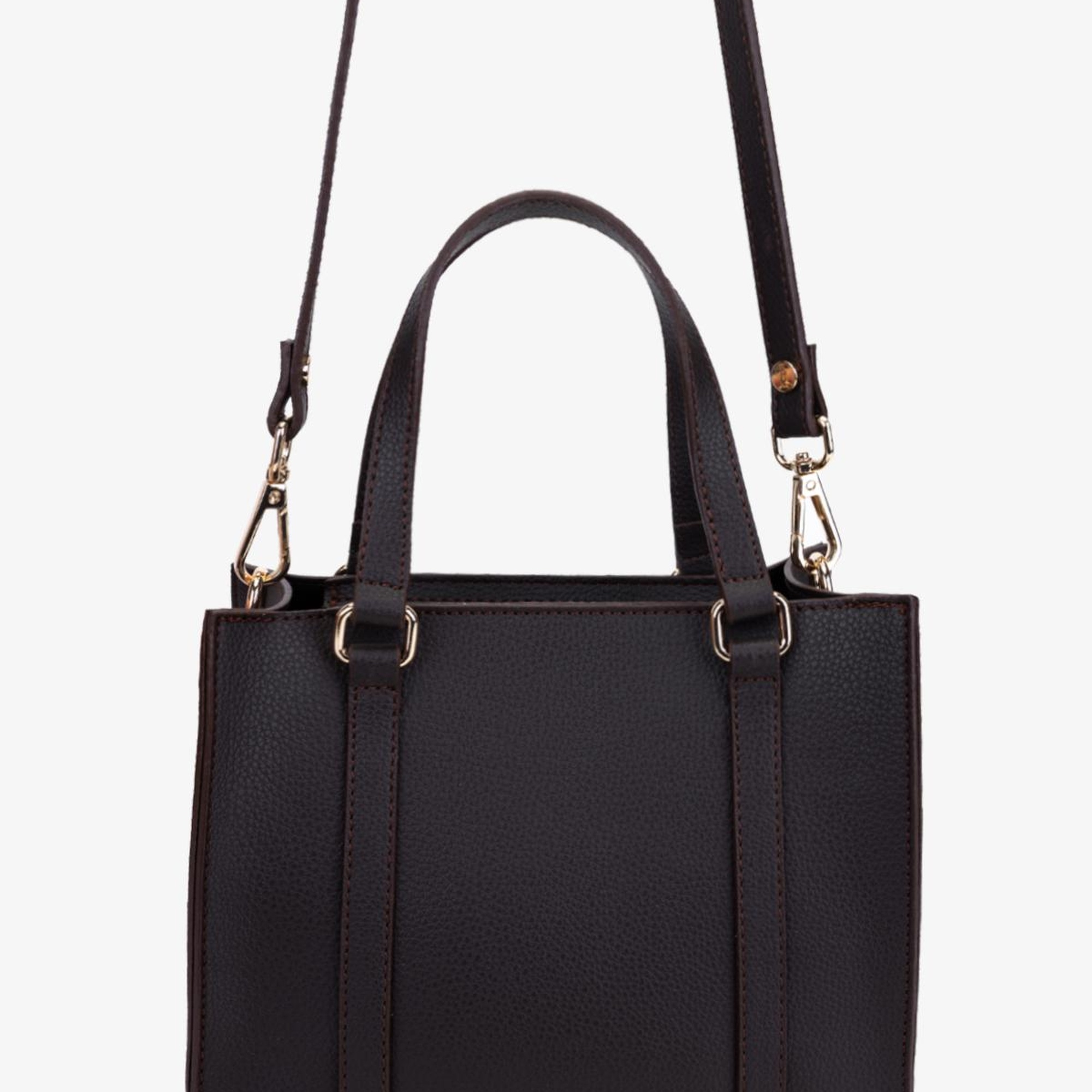 Valmenti Kadın Suni Deri Kahverengi Postacı Çanta