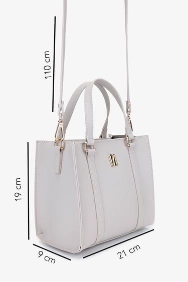  Valmenti Kadın Suni Deri Bej Postacı Çanta